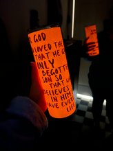 Load image into Gallery viewer, GLOW in the Dark: Valentines Edition John 3:16
