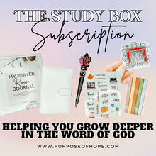 Load image into Gallery viewer, The Study Box: A Box that teaches you to Study the Bible
