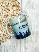 Load image into Gallery viewer, My God Moves Mountains Coffee Mug
